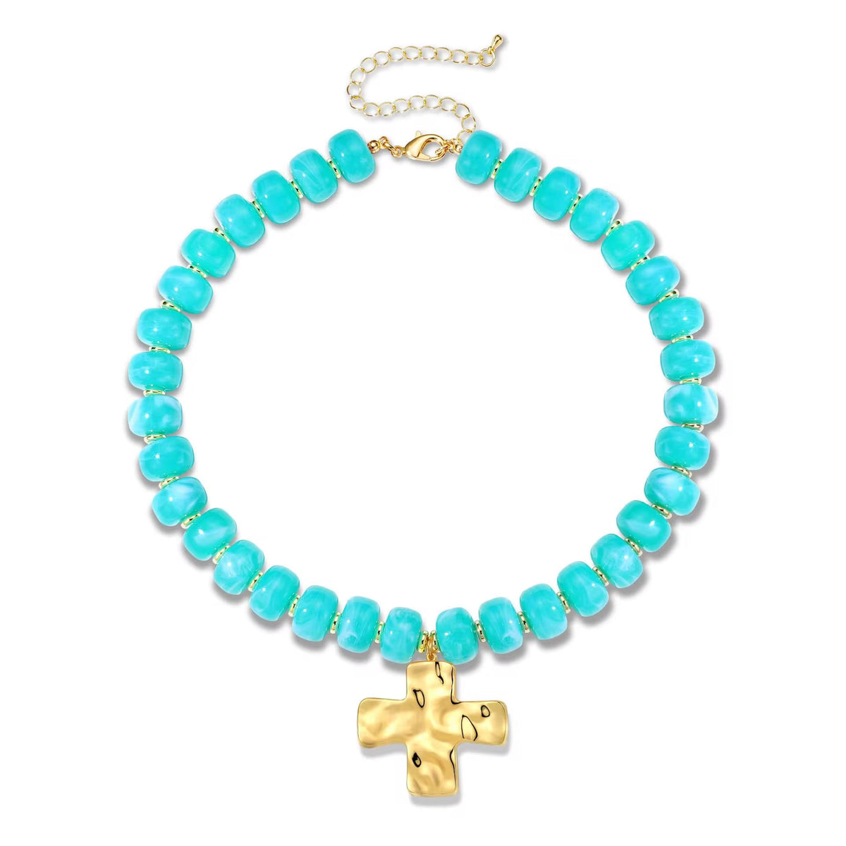 Chunky Cross Necklace RTS