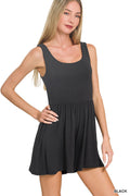 Double Layered Tank Romper Zenana RTS