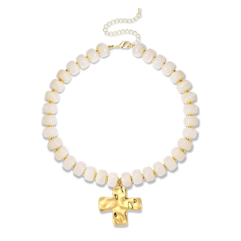Chunky Cross Necklace RTS