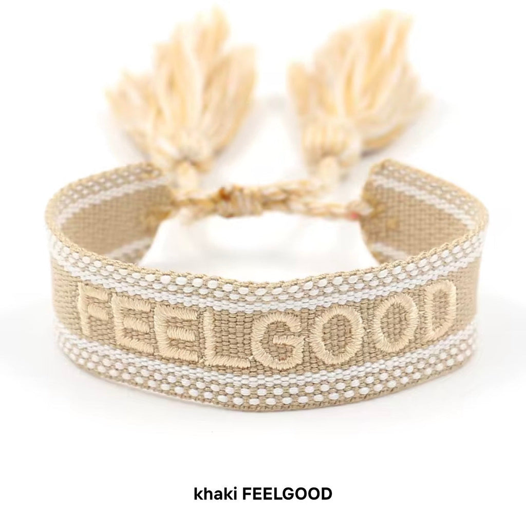 Embroidered Tassel Bracelets RTS