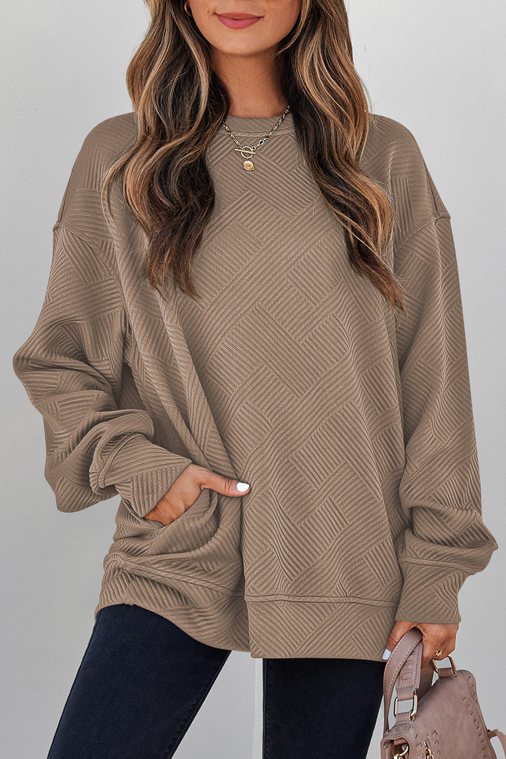 Textured Pocket Pullover RTS